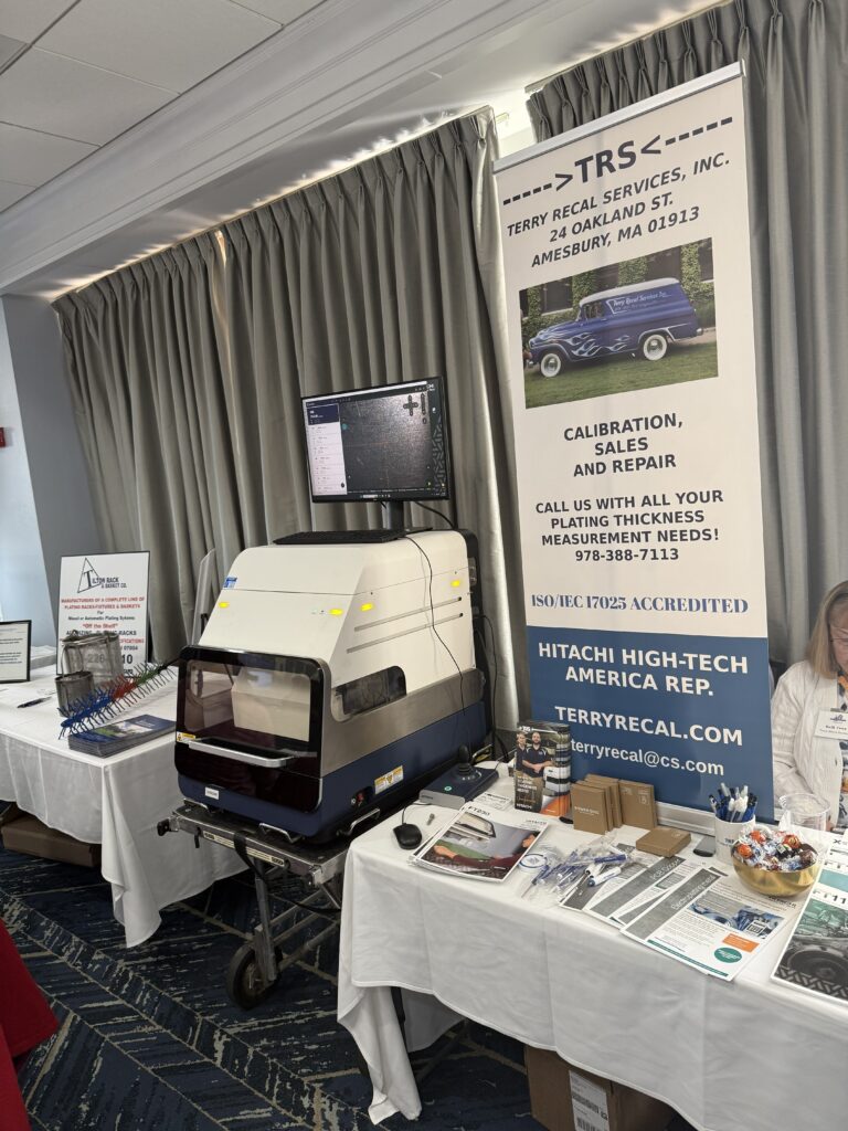 Tilton Rack and Terry Recal Services exhibits at the Regional Conference